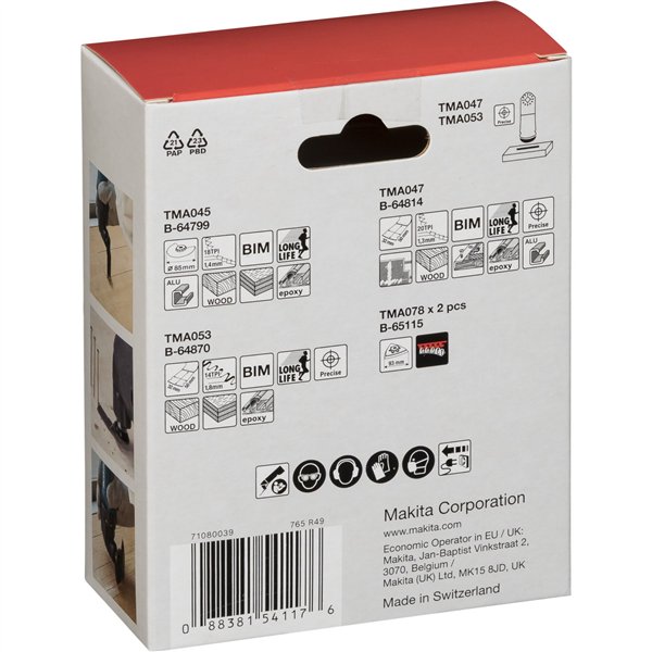 Makita Schreinerset 5Stk