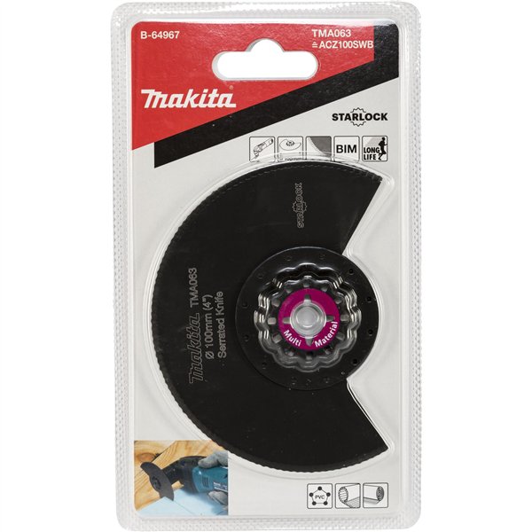 Makita lama segmentata  100mm TMA063