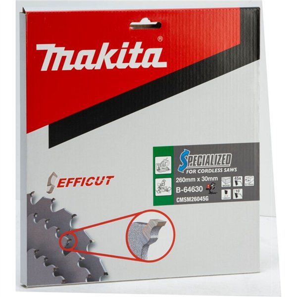 Makita EFFICUT lama 260x30x45Z