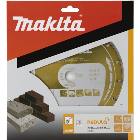 Makita disco diamant. 230x22,23 NEBULA