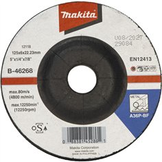 Makita disco abrasivo 125x6mm acciaio