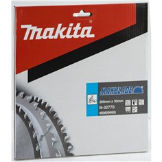 Makita MAKBLADE Lama per sega 260x30x40Z