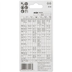 Makita lama seghetto alt. B-53 laminato 2