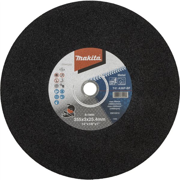 Makita disco d.taglio 355mm 5pz.