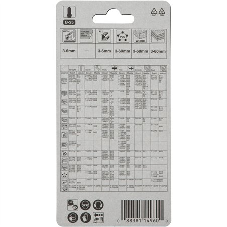 Makita lama seghetto alter. B-25