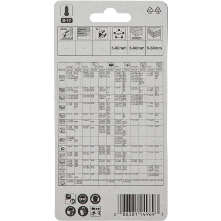 Makita lama per seghetti B-17