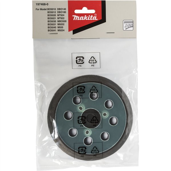 Makita disco abrasivo velcro 125mm