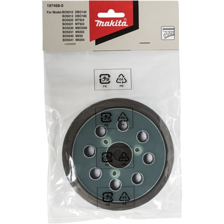 Makita disco abrasivo velcro 125mm