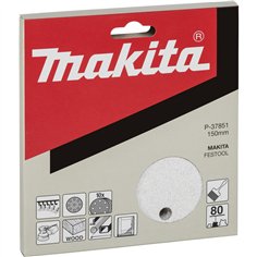 Makita carta abr. vel. 150mm K80 10pz.