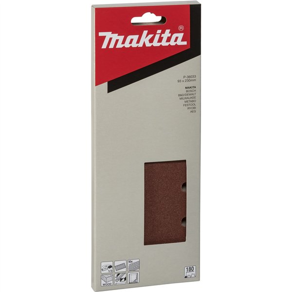 Makita carta abras.93x230mm K180 FORO