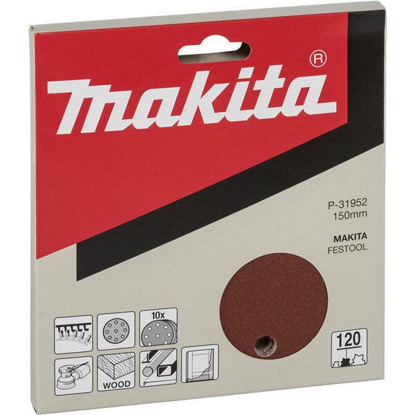 Makita carta abr. vel. 150mm K120