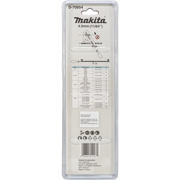 Makita Feilenhalter m. Feile 4,5mm