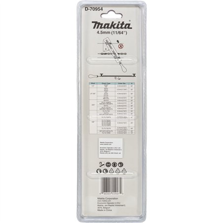 Makita Feilenhalter m. Feile 4,5mm