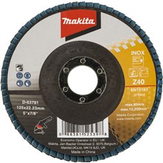 Makita disco lamellare 125mm Z40