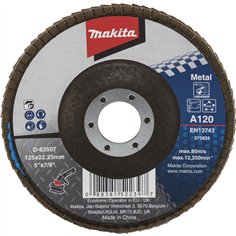 Makita disco lamellare 125mm A120
