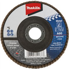 Makita disco lamellare 125mm A 60