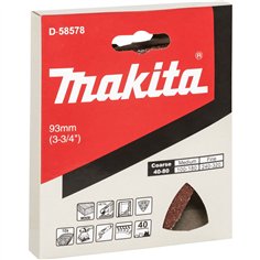 Makita carta abrasiva delta legno K40