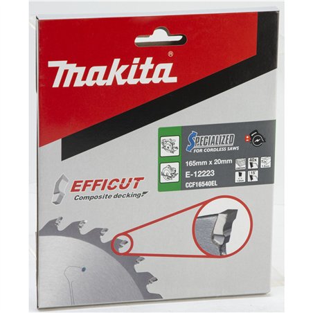 Makita EFFICUT lama 165x20x40Z