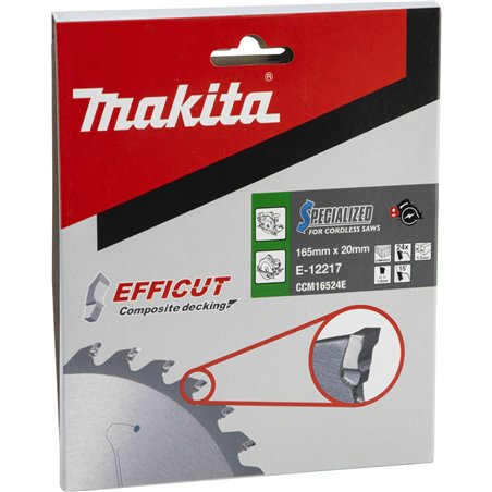 Makita EFFICUT lama 165x20x24Z