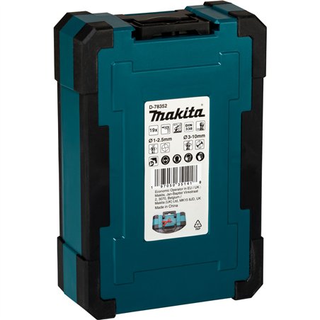 Makita D-78352 set punte per metallo HSS-GS 19 pz.