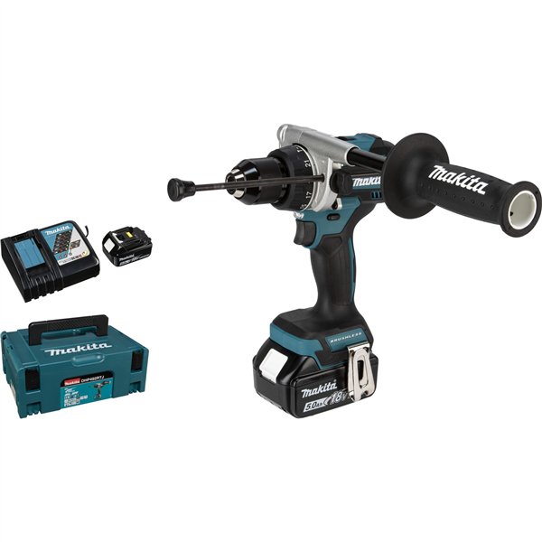 Makita  DHP492RTJ trapano avvitatore percuss. 18V