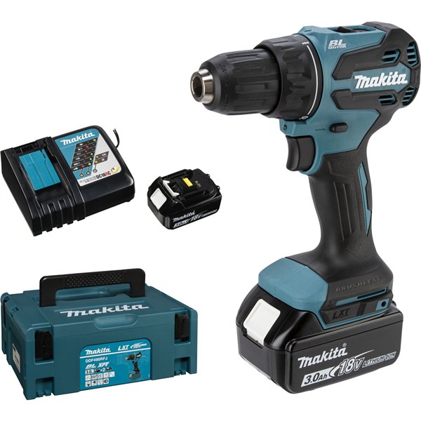 Makita  DDF490RFJ trapano avvitatore a batt. 18V
