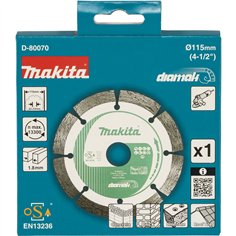 Makita  D-80070 Diamantscheibe 115x22,23 DIAMAK