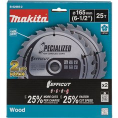 Makita  B-62985-2 EFFICUT lama sega 165x20x25Z
