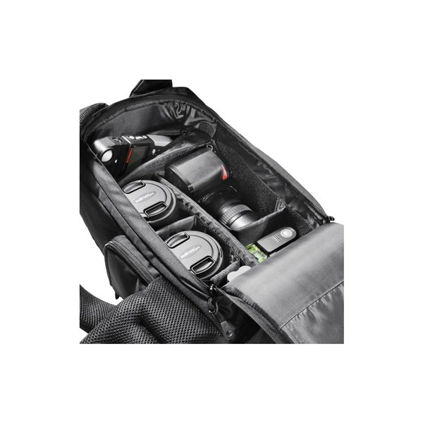 Mantona zaino trekking per fotocamera nero