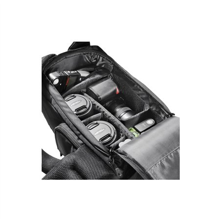 Mantona zaino trekking per fotocamera nero