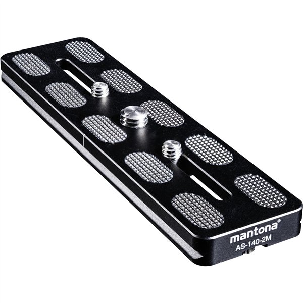 Mantona AS-140-2M piastra a sgancio rapido