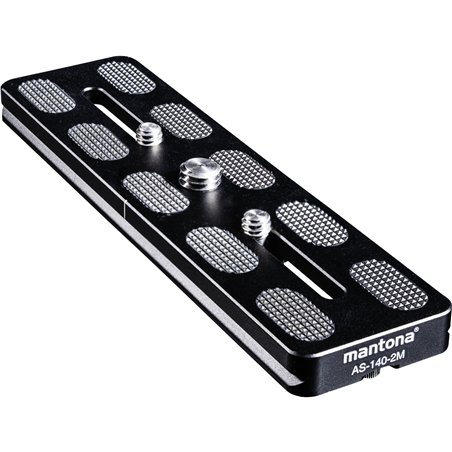 Mantona AS-140-2M piastra a sgancio rapido