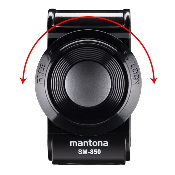 Mantona supporto per smartphone SM-850 Twist Mount