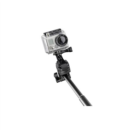Mantona asta per selfie nero per GoPro