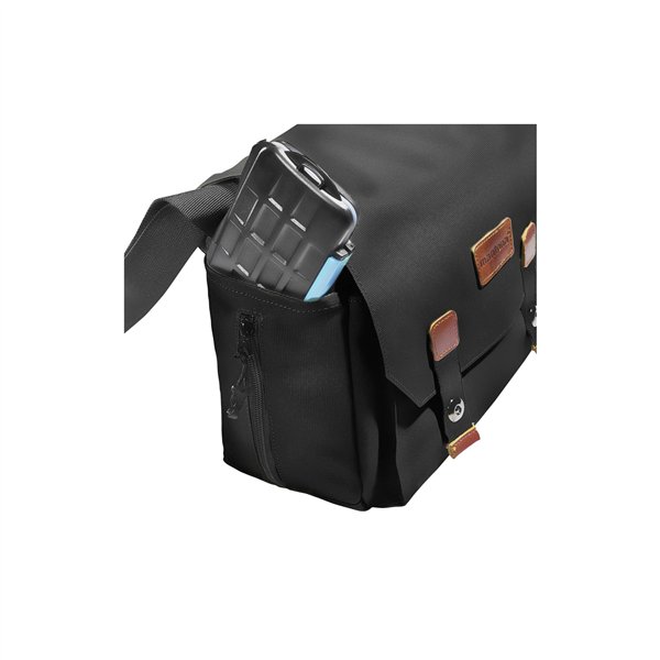 Mantona borsa fotografica Milano grande nero