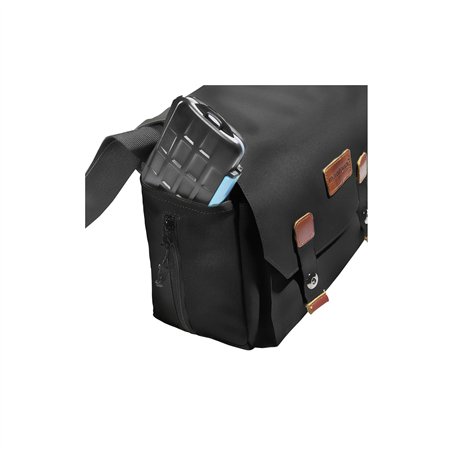 Mantona borsa fotografica Milano grande nero