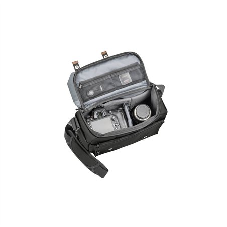 Mantona borsa fotografica Milano grande nero