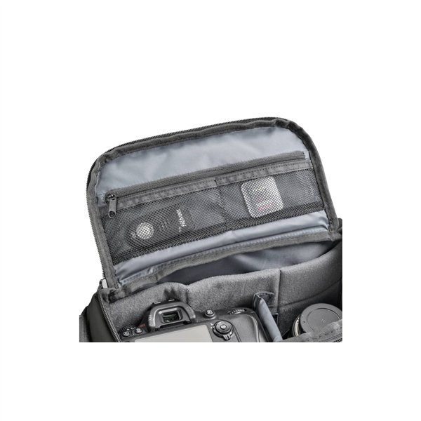 Mantona borsa fotografica Milano grande nero