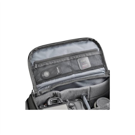 Mantona borsa fotografica Milano grande nero