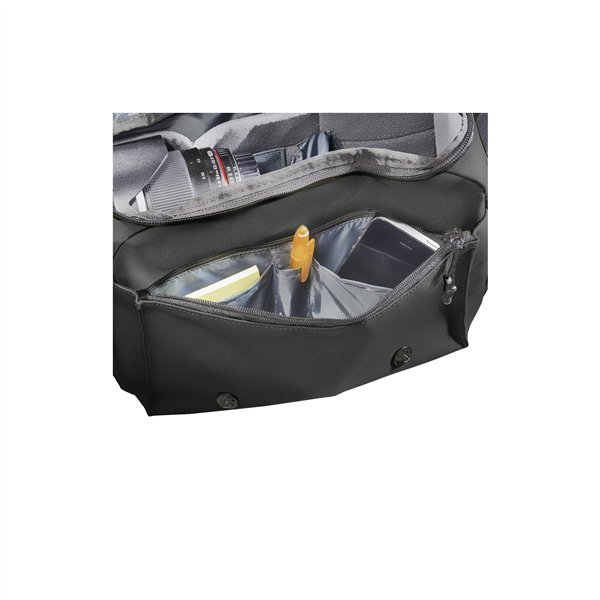 Mantona borsa fotografica Milano grande nero