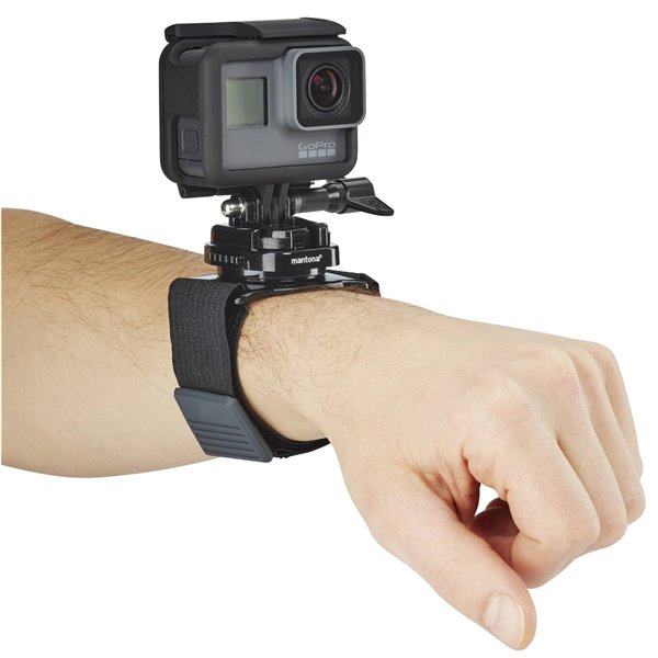 Mantona supporto da braccio 360° GoPro a sgancio rapido