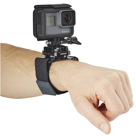 Mantona supporto da braccio 360° GoPro a sgancio rapido