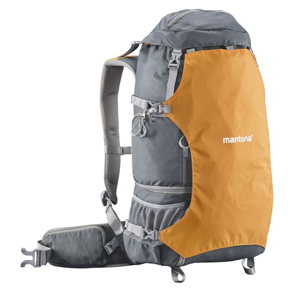 Mantona ElementsPro 40 Outdoor zaino per fotocamera arancione