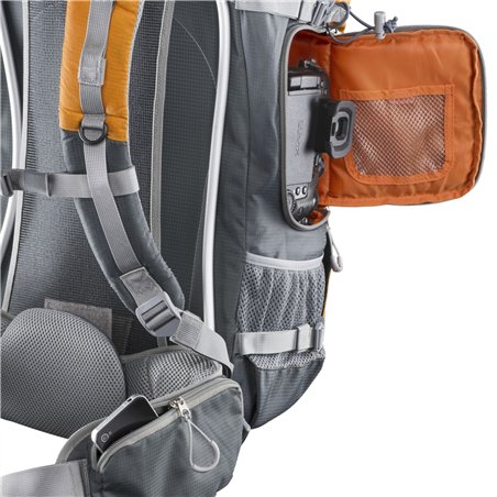 Mantona ElementsPro 40 Outdoor zaino per fotocamera arancione