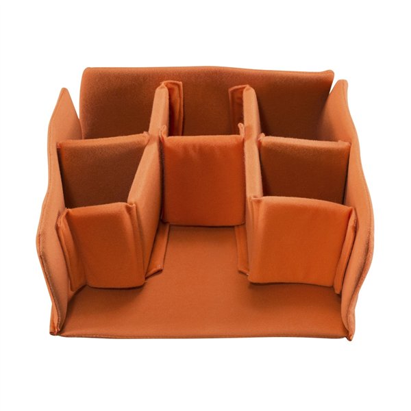 Mantona ElementsPro 40 Outdoor zaino per fotocamera arancione