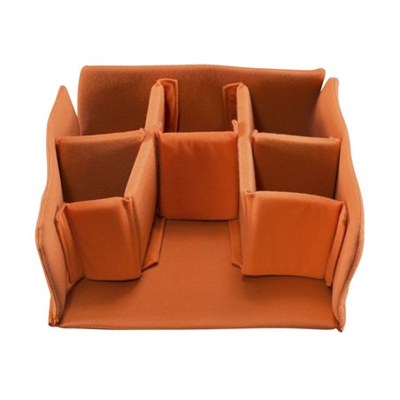 Mantona ElementsPro 40 Outdoor zaino per fotocamera arancione