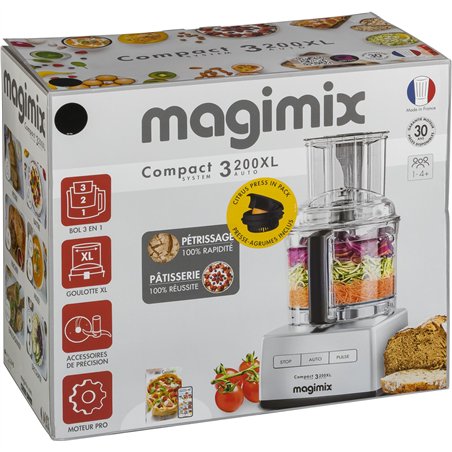 Magimix Compact C.S. 3200 XL + spremiagrumi                nero