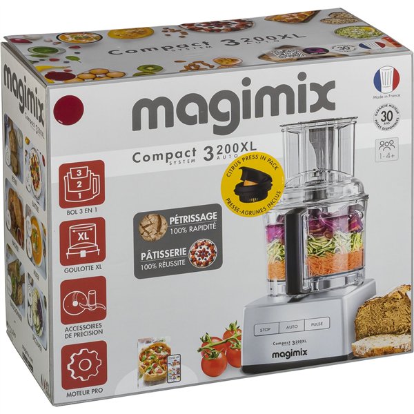 Magimix Compact C.S. 3200 XL + spremiagrumi              rosso