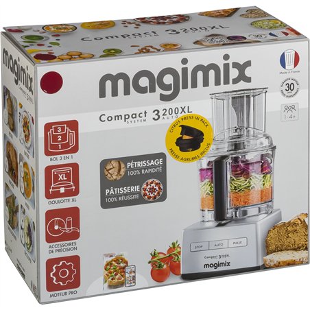 Magimix Compact C.S. 3200 XL + spremiagrumi              rosso