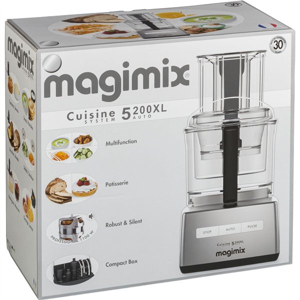 Magimix Compact C.S. 5200 XL crom. opaco